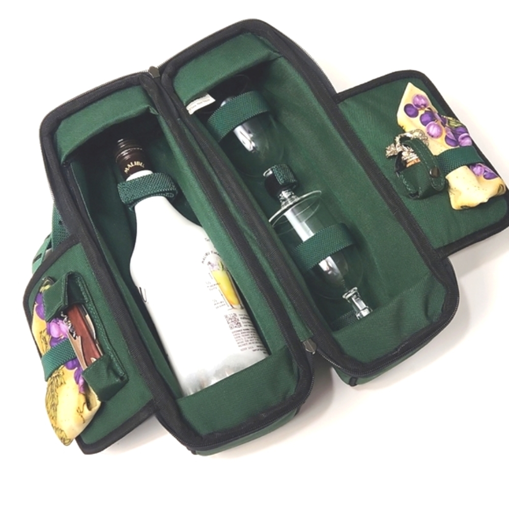 Picnic Time Insulated Wine Tote